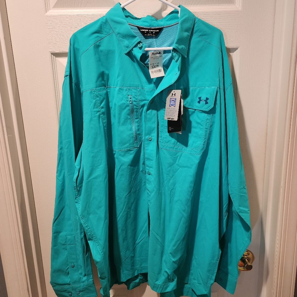 NWT Under Armour Long Sleeve Men's Shirt 2XL